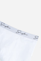 BOXER TINTA UNITA BIANCO